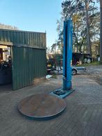 Draaiplateau Palletwikkelaar, Ophalen