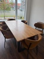 Lange eettafel 200x100, Huis en Inrichting, Tafels | Eettafels, Ophalen, 200 cm of meer, 50 tot 100 cm, Zo goed als nieuw