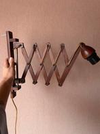 Vintage schaarlamp, Huis en Inrichting, Lampen | Wandlampen, Ophalen, Gebruikt