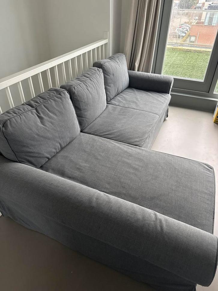 IKEA Friheten hoek slaapbank, Huis en Inrichting, Banken | Bankstellen, Zo goed als nieuw, Hoekbank, Driepersoons, 200 tot 250 cm