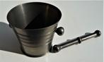 tinnen kleine vijzel 5,5 cm hoog Hollands jr 50of 60 VINTAGE, Antiek en Kunst, Antiek | Tin, Verzenden