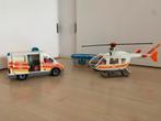 Playmobil Ambulance & Trauma Helikopter, Ophalen of Verzenden, Gebruikt, Jongen of Meisje