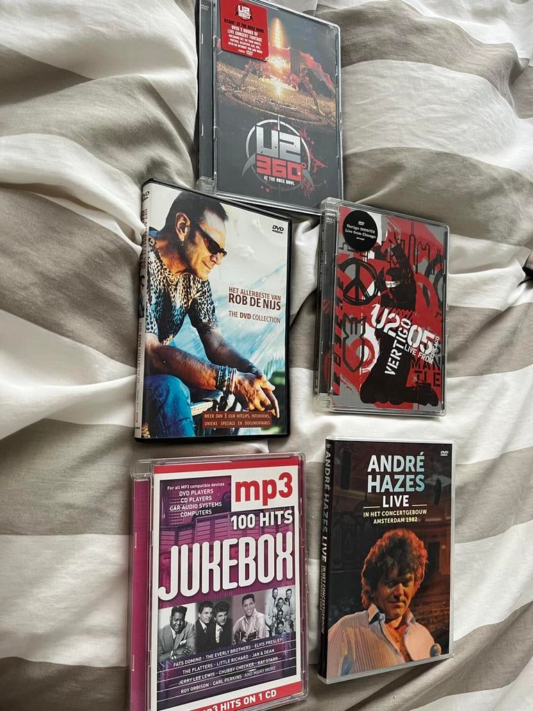 Concert DVD's - U2, Rob de Nijs, André Hazes, MP3 Jukebox, Boeken, Strips | Comics, Zo goed als nieuw, Eén comic, Europa, Ophalen of Verzenden