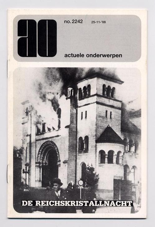 De Reichskristallnacht - Joden - Nazi's - Wereldoorlog II, Boeken, Geschiedenis | Wereld, Nieuw, Europa, 20e eeuw of later, Ophalen of Verzenden