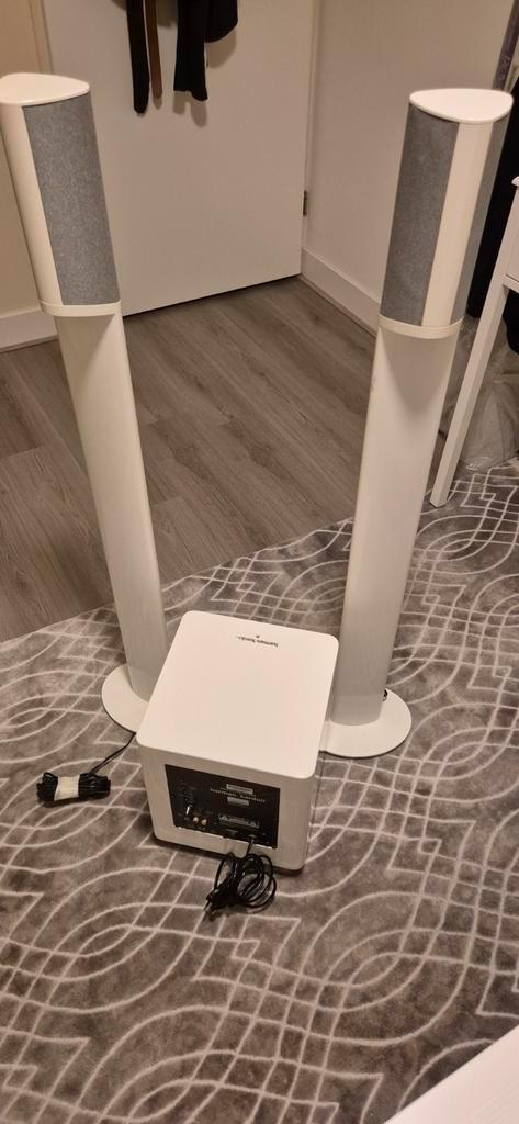 Harman Kardon HKTS210 luidsprekerset, Audio, Tv en Foto, Luidsprekers, Gebruikt, Complete surroundset, 60 tot 120 watt, Overige merken