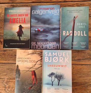 Set van 5 lekkere boeken voor de vakantie!! beschikbaar voor biedingen