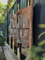 Oude franse dakpan windlicht kandelaar sober landelijk, Ophalen