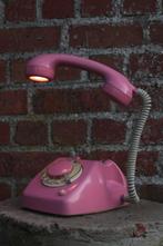 retro vintage telefoonlamp . OPZENDEN MOGELIJK !, Ophalen of Verzenden, Zo goed als nieuw, Kunststof, Minder dan 50 cm