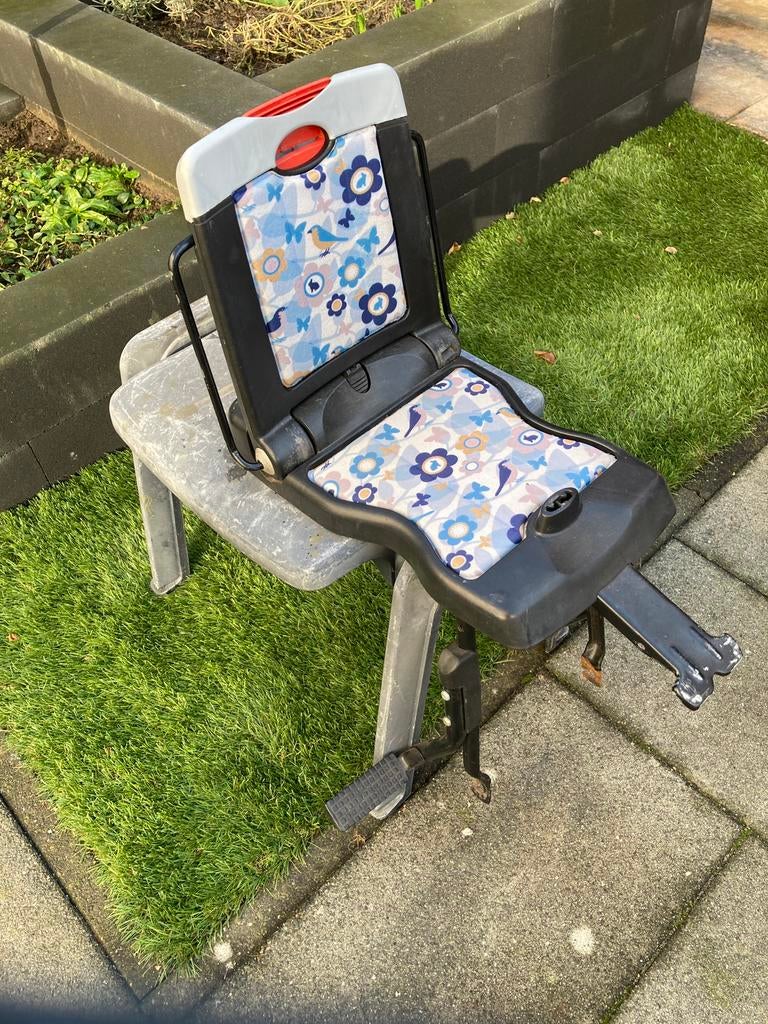 Bobike fietsstoel achter, Ophalen, Gebruikt, Achterzitje, Voetsteuntjes