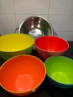 Plastic kommen en vergiet, Huis en Inrichting, Ophalen, Gebruikt