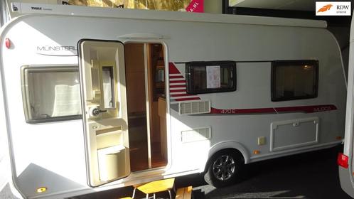 LMC MUN MUSICA 470 E 2015 Enkelebedden Dinette MOVER OMNISTO, Caravans en Kamperen, Caravans, Bedrijf, tot en met 4, 1000 - 1250 kg