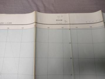 19 H Edam Volendam Warder Plattegrond 1961 beschikbaar voor biedingen