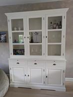 Witte buffetkast, Huis en Inrichting, Kasten | Buffetkasten, Ophalen, Gebruikt, 100 tot 150 cm, 200 cm of meer