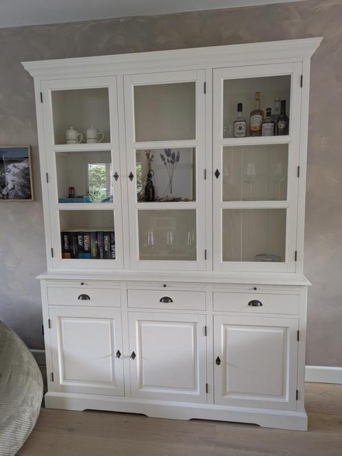 Witte buffetkast, Huis en Inrichting, Kasten | Buffetkasten, Gebruikt, 200 cm of meer, 100 tot 150 cm, 25 tot 50 cm, Met lade(s)
