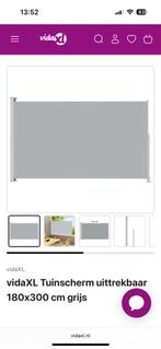 Uittrekbaar Tuinscherm 140x300cm - Nieuw in Doos!, Tuin en Terras, Tuinschermen, Ophalen, Overige materialen, 100 tot 150 cm, Nieuw
