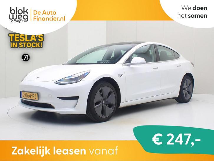 Tesla Model 3 Standard RWD Plus [ AUTOPILOT+60 € 17.900,00, Auto's, Tesla, Bedrijf, Lease, Financial lease, Model 3, ABS, Achteruitrijcamera