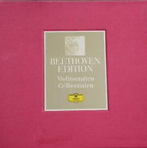 Beethoven Fournier Menuhin Violin Cellosonaten 8LP BOX, Cd's en Dvd's, Vinyl | Klassiek, Zo goed als nieuw, Romantiek, Orkest of Ballet