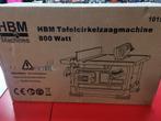Nieuwe Zaagtafel - HBM Tafelcirkelzaagmachine, Doe-het-zelf en Verbouw, Gereedschap | Zaagmachines, Cirkelzaag, HBM, Nieuw, 600 tot 1200 watt