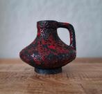 Vintage west germany vaas fat lava, Aardewerk of Porselein, Ophalen of Verzenden, Zo goed als nieuw, Minder dan 50 cm