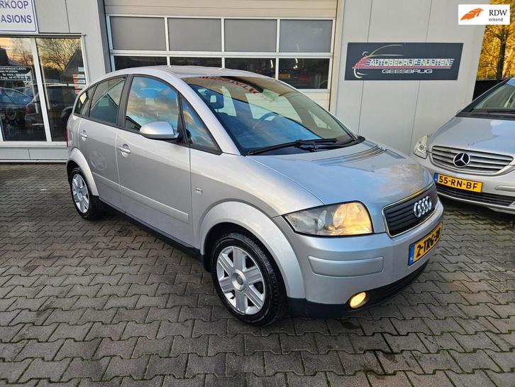 Audi A2 1.4 CLIMA, Auto's, Audi, Bedrijf, Te koop, A2, ABS, Airbags, Centrale vergrendeling, Elektrische buitenspiegels, Electronic Stability Program (ESP)