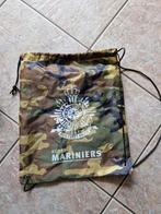 Nylon rugzakje korps mariniers, Ophalen of Verzenden, Marine, Nederland, Embleem of Badge