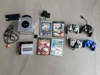 Nintendo GameCube Zilver + Games & Controllers, Spelcomputers en Games, Spelcomputers | Nintendo GameCube, Ophalen of Verzenden