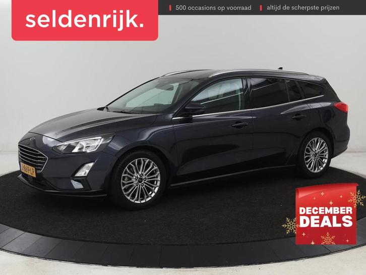 Ford Focus 1.0 EcoBoost Hybrid Titanium X | Stoel & stuurver, Auto's, Ford, Bedrijf, Te koop, Focus, ABS, Achteruitrijcamera, Adaptive Cruise Control