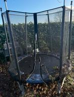 Trampoline met veiligheidsnet, Ophalen