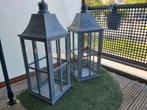 2 grote Lantaarns. 75cm hoog, Tuin en Terras, Buitenverlichting, Ophalen of Verzenden, Zo goed als nieuw, Zonne-energie, Minder dan 50 watt