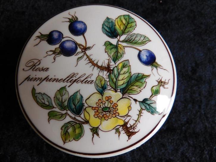 Villeroy & Boch Botanica dekselschaaltje, Rosa pimpinellifol, Huis en Inrichting, Keuken | Servies, Zo goed als nieuw, Overige typen