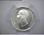 Willem II. 10 Cent 1848 PCGS MS65 46659958, Postzegels en Munten, Munten | Nederland, Zilver, Ophalen of Verzenden, 10 cent, Losse munt