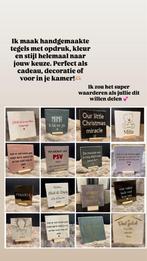 Gepersonaliseerde Tegeltjes, Huis en Inrichting, Woonaccessoires | Overige, Ophalen of Verzenden, Nieuw