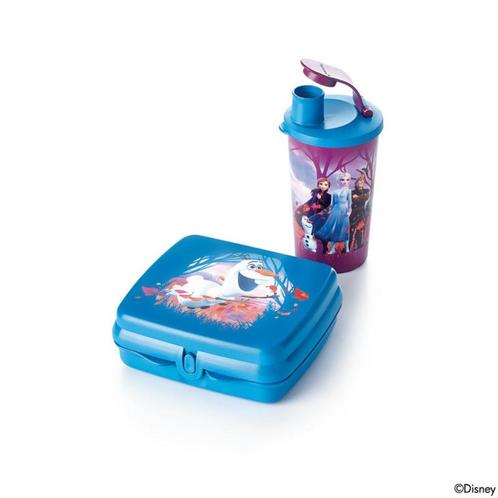 Tupperware Lunch Set Frozen II Olaf 2-delig Nieuw, Huis en Inrichting, Keuken | Tupperware, Nieuw, Overige typen, Blauw, Paars