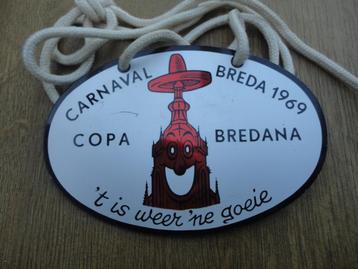 Carnavalsembleem, medaille, insigne Kielegat BCV 1969 beschikbaar voor biedingen