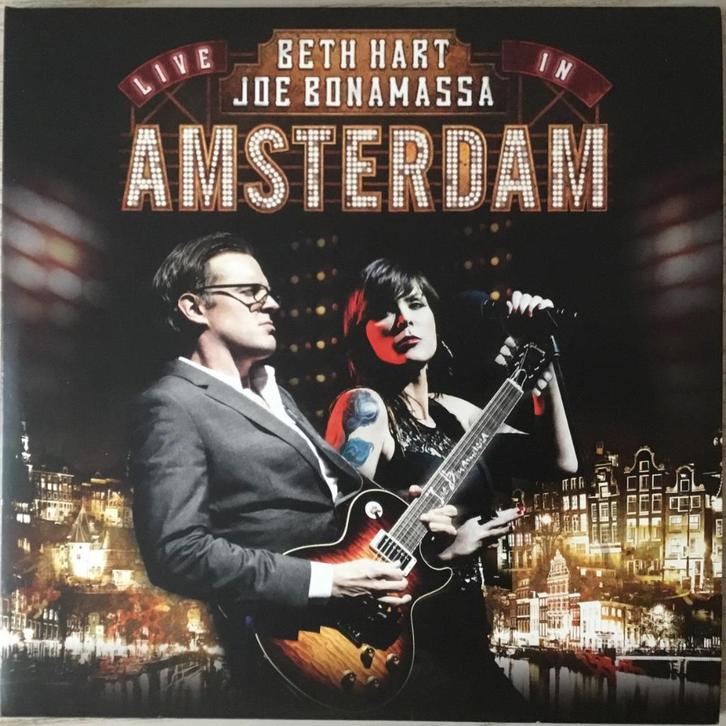Joe Bonamassa & Beth Hart/Live in Amsterdam 3lp. Nwe prijs!, Cd's en Dvd's, Vinyl | Rock, Zo goed als nieuw, Progressive, 12 inch