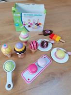 Houten ijsjes set (New classic toys), Ophalen of Verzenden, Zo goed als nieuw, Hout, Speelkeuken-accessoire