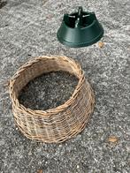 Kerstboomstandaard met Rotan Kerstboomhuls, Diversen, Kerst, Ophalen of Verzenden, Gebruikt