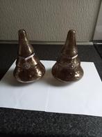 KERST 2 glazen kerstboompjes 19cm, Ophalen of Verzenden, Zo goed als nieuw