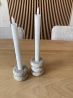 Kandelaar set westwing ex ledkaars, Huis en Inrichting, Ophalen of Verzenden, Nieuw, Minder dan 25 cm