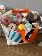 Grote partij diverse wol en garens, Ophalen, Gebruikt, Breien of Haken, Wol of Garen