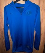 Nike chelsea drilltop voetbalshirt voetbaltrui small, Blauw, Ophalen of Verzenden, Zo goed als nieuw, Voetbal