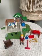 Wasbox voor paarden Playmobil 4193, Kinderen en Baby's, Speelgoed | Playmobil, Complete set, Zo goed als nieuw, Ophalen
