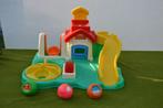 Vintage fisher price 1995 Roll around School Playground+3bal, Kinderen en Baby's, Speelgoed | Fisher-Price, Speelset, Met geluid