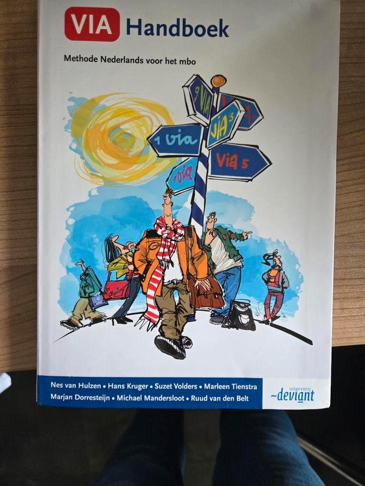 VIA Handboek Nederlands voor Morgen (z.g.a.n.), Boeken, Studieboeken en Cursussen, Zo goed als nieuw, MBO, Ophalen of Verzenden