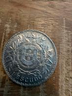 1 escudo 1916 zilver, Ophalen of Verzenden, 100 euro