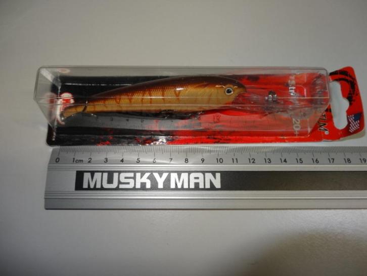 Kunstaas: Mann's Quantum Stretch 20+ pluggen, Watersport en Boten, Hengelsport | Roofvissen, Nieuw, Overige typen, Verzenden