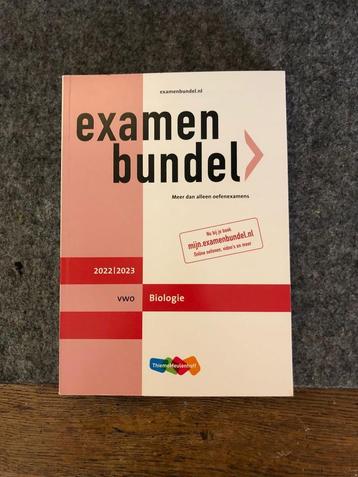 Examenbundel Biologie 2022/2023 beschikbaar voor biedingen