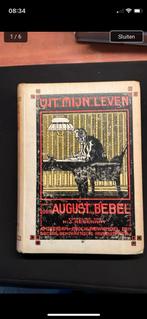 Uit mijn leven, deel 1 en 2. Uitgegeven in 1910., Antiek en Kunst, Antiek | Boeken en Bijbels, Ophalen of Verzenden, August Bebel