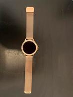 Smartwatch rosé goud met diamantjes, Sieraden, Tassen en Uiterlijk, Smartwatches, Ophalen of Verzenden, Zo goed als nieuw, Zwart