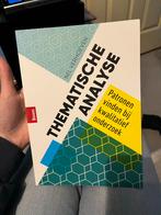 Thematische Analyse - Nel Verhoeven, Ophalen of Verzenden, Gamma, Zo goed als nieuw, HBO